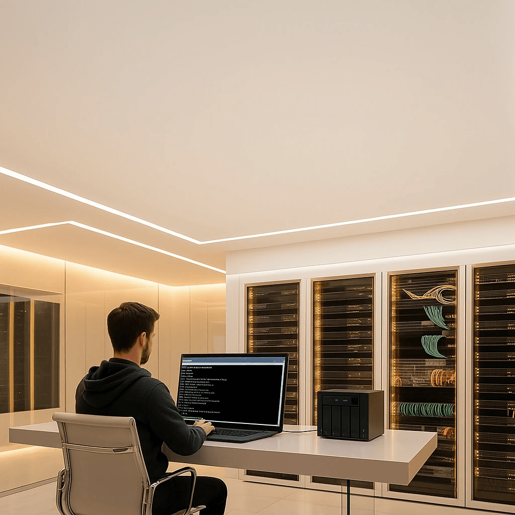 معماری شبکه — زیرساختی مهندسی‌شده برای مقیاس‌پذیری.